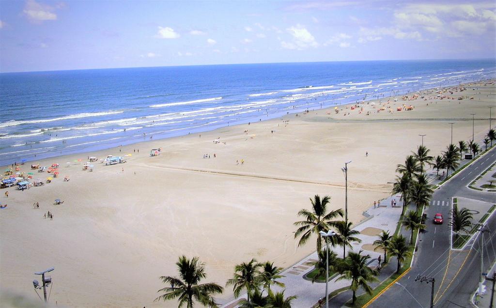 Apartamento Frente Ao Mar Em Praia Grande Lägenhet Praia Grande  Exteriör bild