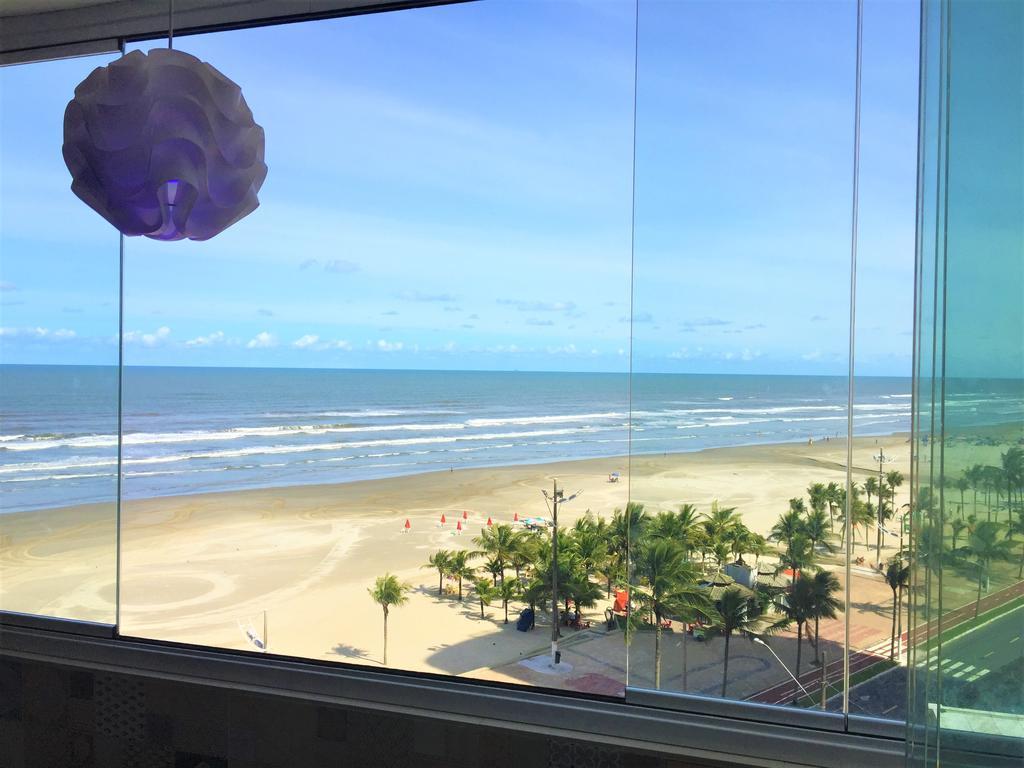 Apartamento Frente Ao Mar Em Praia Grande Lägenhet Praia Grande  Exteriör bild